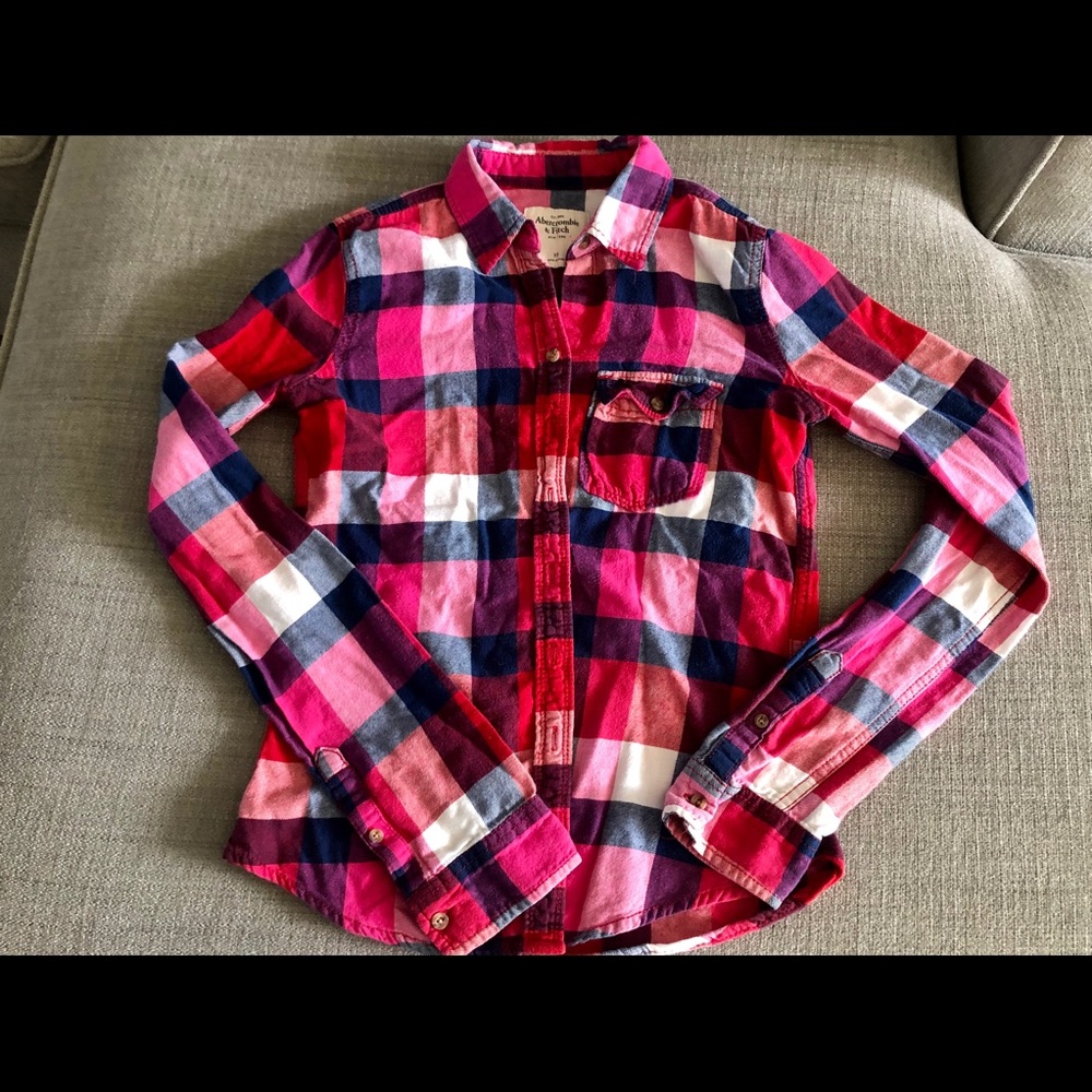 A&F checked Flannel Shirt